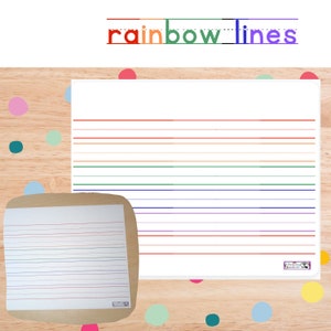 Printable Handwriting Paper for Preschool, Kindergarten, and 1st Grade ...