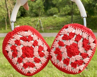 Crochet Airpods Max Cases,Y2K Headphone Covers, AirPod Max Cover,Sony XM4 Case,Sony XM5 Case,Headphone Cover,Gifts