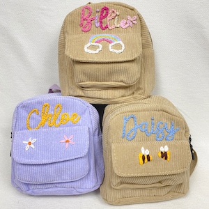Personalized Children&#39;s Backpack,Customized Baby&#39;s Backpack,Preschool Backpack,Cute Mini Backpack,Gift For Kids,Birthday Gift For Girls Boys
