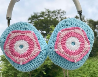 Crochet Airpods Max Cases,Y2K Headphone Covers, AirPod Max Cover,Sony XM4 Case,Sony XM5 Case,Headphone Cover,Gifts