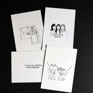 Set di cartoline (4 cartoline)