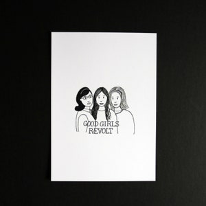 Carte postale « Good Girls Revolt »