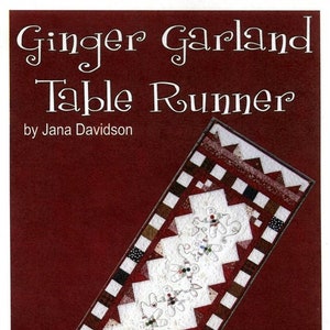 Ginger Garland Table Runner Pattern