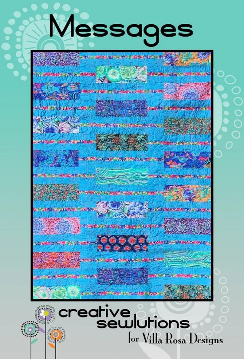 Villa Rosa Designs Messages Quilt Pattern Card - Etsy