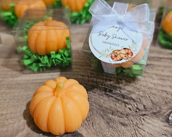 Kürbisseife Gastgeschenke für Babyparty, Mini-Kürbisseifen, Herbst-Themen-Hochzeits-Gastgeschenke, Brautparty-Gastgeschenke, Halloween-Geschenke in loser Schüttung