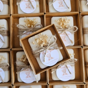 Bear Hug Soaps - Handcrafted, Colorful and Scented Artisan Bath Bars | Baby Shower Soaps | Personalized Baby Shower Favors | 1.75oz