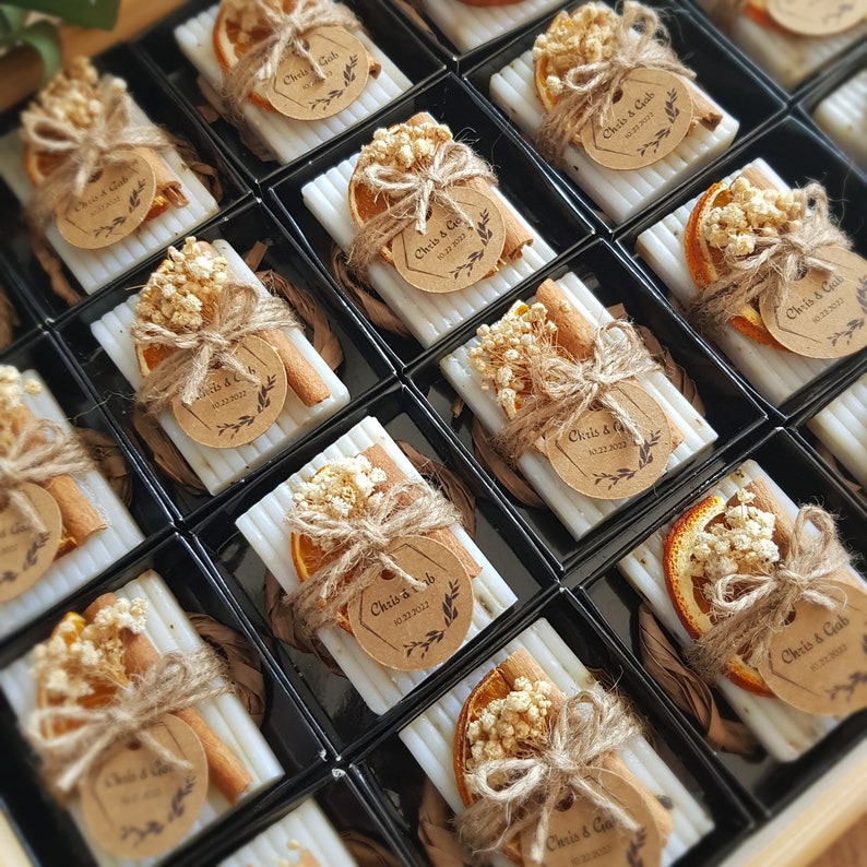 Rustic Bridal Shower Favors Mini Soap Favors Unique Wedding - Etsy