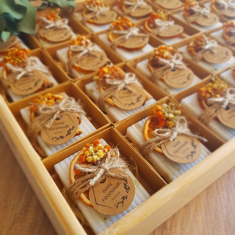 Rustic Bridal Shower Favors Mini Soap Favors Unique Wedding - Etsy