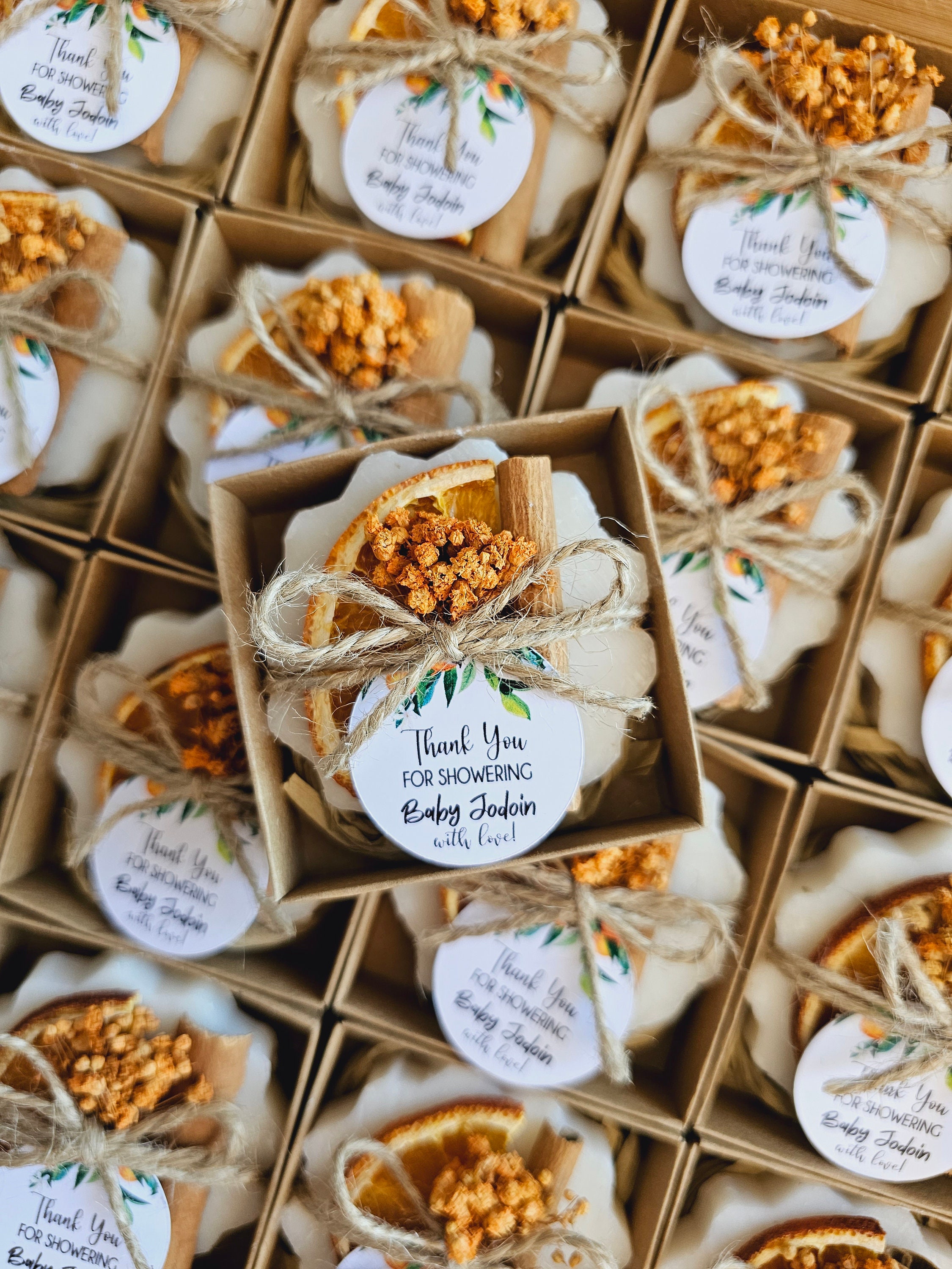 bridal shower favor ideas baby shower take away ideas