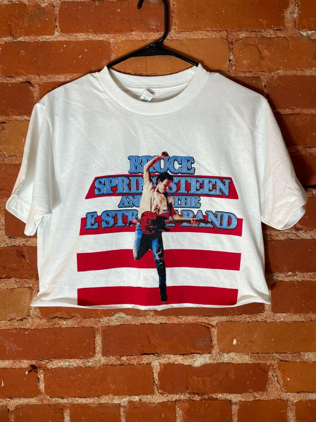 Tシャツ・カットソー ReinSein Rock band crop short sleeve t-shirts 5FT1599 Rock Band Crop Top - Etsy