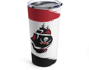 20OZ Skinny Stainless Steel Tampa Bay Buccaneers NFL Football Tumbler ...