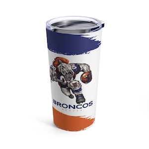 NFL Denver Broncos Football Becher personalisierbar 20 oz