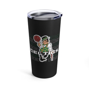 NBA Boston Celtics Basketball Tumbler Customizable 20 oz
