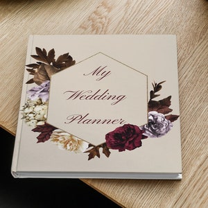 Autumn Wedding Planner, Printable Wedding Planner, Wedding Organizer, Wedding Binder Template, Wedding Budget Tracker