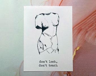 Disrespect the Art: don't look, don't touch