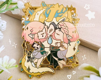 Link & Zelda TOTK - Enamel Pin + Sticker set