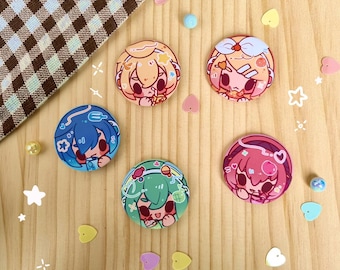Vocaloid - Mini insignias de botón