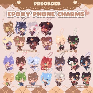 Bat Boys - Mini Phone Charms