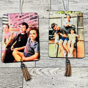 Custom Air Freshener, Photo Air Freshener, Personalized Air Freshener, Valentine’s Day gift for her, gift for him, Photo Freshener