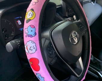 NEW ITEM!! BTS Car Steering Wheel Cover Kpop cute Limited qty