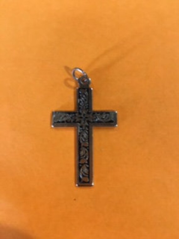 Vintage Cross Pendant Etsy