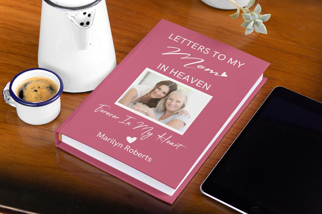 Loss of Mom Personalized Photo Grief Journal Memorial Gift, Letters to ...