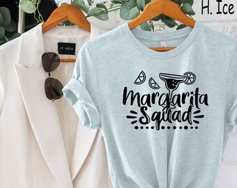 Chemise Margarita Squad, chemise Cinco De Mayo assortie, chemise de vacances, chemise Mexique, chemise EVJF, chemise Margarita, chemise à boire