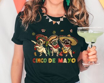 Cinco De Mayo T-Shirt, Mexican Fiesta Shirt, Mexican Festival Gift, Happy Cinco De Mayo Shirt, Mexican Shirts, Cinco De Mayo Fiesta T-Shirt