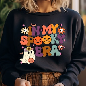 In My Spooky Era Shirt, Cute Ghost Shirt, Spooky Era, Halloween Mom, Halloween Teacher, Spooky Vibes, Spooky Season Shirt, Halloween Gifts