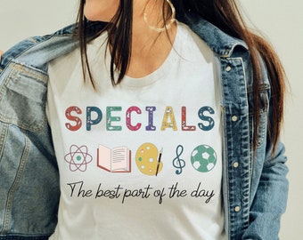 Specials Teacher Shirt, Specials Squad Shirt, Specials Team Shirt, Specials Shirt,Teacher Gift, Back to School Shirt 2nd Grade Teacher Shirt