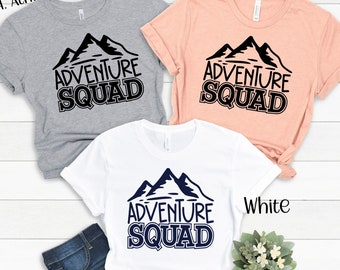 Adventure Squad Shirt,Mountain Shirt,Outdoor Shirt,Explore Mountains Shirt,Hiking Shirt,Hike Shirt,Adventure Shirt,Adventure Buddies Shirt