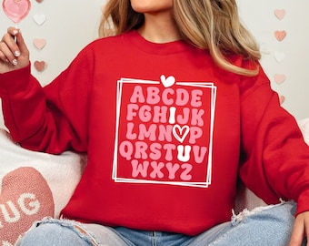 Valentine Teacher Shirt, Teacher Valentines Day Gift from Student, Teacher Valentine Sweatshirt, Valentines Day Gift for Teacher Tshirt