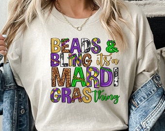 Mardi Gras Chicken Shirt, Shake Your Tail Feather,NOLA Shirt, Fat Tuesday, Carnival Shirt,Fleur De Lis,New Orleans Tee,Mardi Gras Sweatshirt