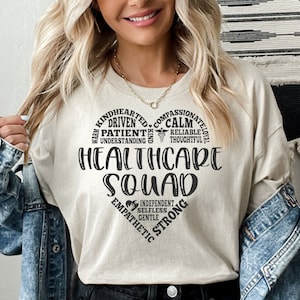 Healthcare Squad Shirts, Health Care Worker Shirt, Health Care Hero Shirt, HCA Shirt, HCA Gift,Nurse Appreciation Tee,Home Health Care Shirt