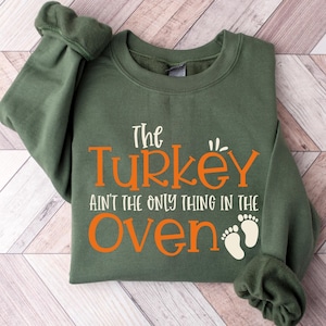 Faire pousser un petit potiron chemise automne maternité pull grossesse Thanksgiving sweat automne faire-part de grossesse cadeau révélation de grossesse