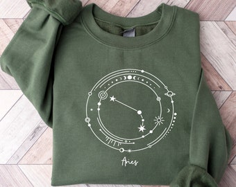 Aries Shirt, Zodiac Shirt, Astrology Shirt, Gift for Aries, Horoscopes Shirt, Aries Sign Shirt, Aries Zodiac Shirt