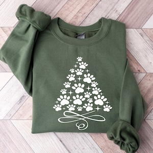 Sudadera navideña para perros, regalo de Navidad para dueños de perros, sudadera navideña para perros, suéter navideño, suéter navideño, camiseta navideña, regalo para perros