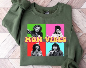 90’s Mom Vibes T-shirt, Vintage Funny Mom Tee, Retro Funny Mom Sweatshirt, Mom Life Shirt, Mother's Day Gift, Cool Mom Hoodie, Best Mom Tee