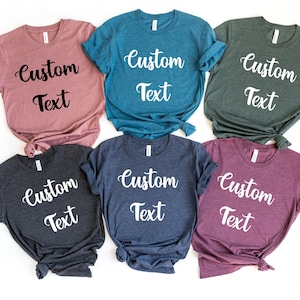 Your Text Here Shirt, Custom Text Shirt, Custom Gift, Your Design Here Shirt, Personalized Shirt, Customized Shirt, Unisex, Youth, Toddler