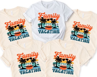 Family Vacation 2024 Making Memories Together Shirt, Family Cruise Shirts, Family Holiday Shirt, Summer Vacation Tee, Family Travel Shirt