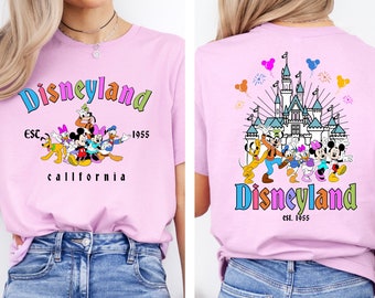 Disneyland California T Shirt, Disneyland Est. 1955 Shirt, Disneyworld Shirt, Disney Shirt, Mickey And Friends Shirt