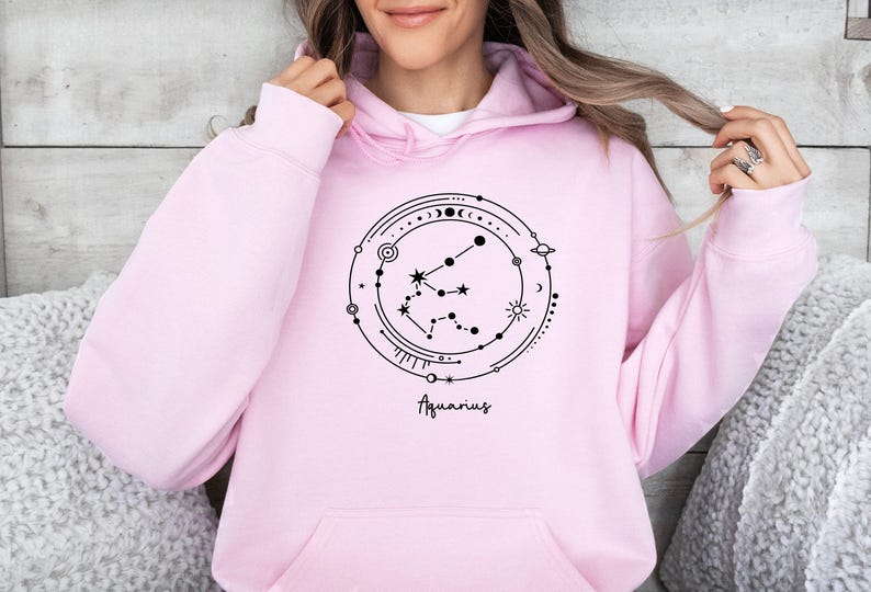 Aquarius Shirt, Zodiac Shirt, Astrology Shirt, Gift for Aquarius, Horoscopes Shirt, Aquarius Sign Shirt, Aquarius Zodiac Shirt afbeelding 7