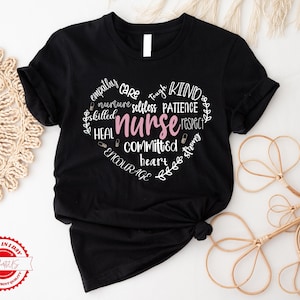 Love Nurse Shirt, 2026 RN T-Shirt, Registerd-Nurse Tees, Nurses Appreciation Gift Idea, Nurses' Week Long Sleeve Sweatshirt Present