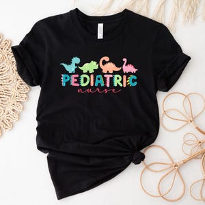 Pediatrics Shirt, Pediatrics Dinosaurs T-shirt, PEDS T shirt, Peds Nurse Tshirt, Cute Peds Nurse Tee, Pediatric Nurse Gift, PEDS Gifts image 7