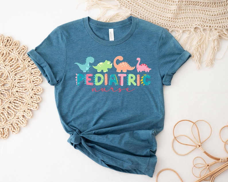 Pediatrics Shirt, Pediatrics Dinosaurs T-shirt, PEDS T shirt, Peds Nurse Tshirt, Cute Peds Nurse Tee, Pediatric Nurse Gift, PEDS Gifts image 5