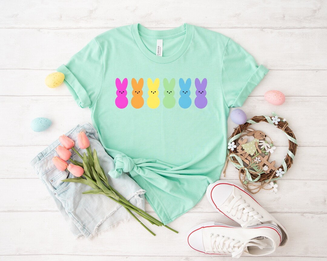 Easter Bunny Peeps Sweatshirt, Easter Shirt, Cute Easter Gift