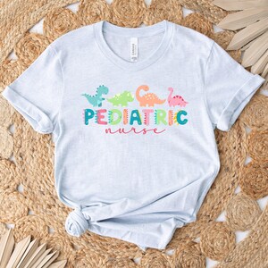 Pediatrics Shirt, Pediatrics Dinosaurs T-shirt, PEDS T shirt, Peds Nurse Tshirt, Cute Peds Nurse Tee, Pediatric Nurse Gift, PEDS Gifts image 10
