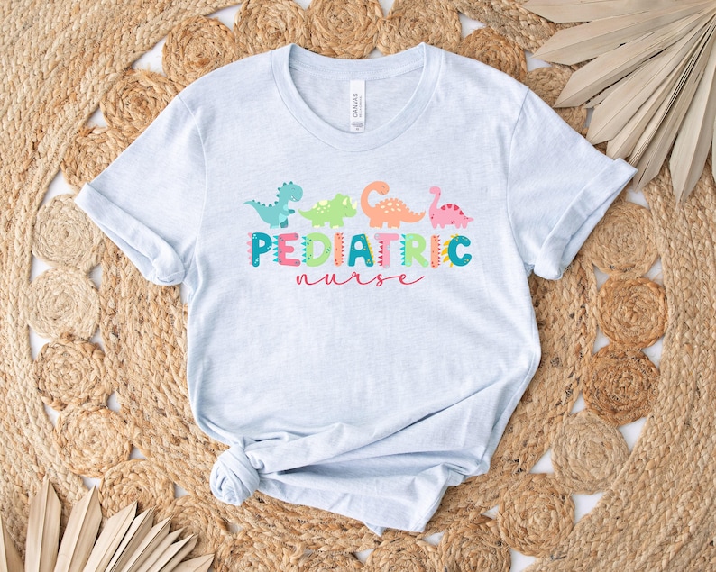 Pediatrics Shirt, Pediatrics Dinosaurs T-shirt, PEDS T shirt, Peds Nurse Tshirt, Cute Peds Nurse Tee, Pediatric Nurse Gift, PEDS Gifts image 10