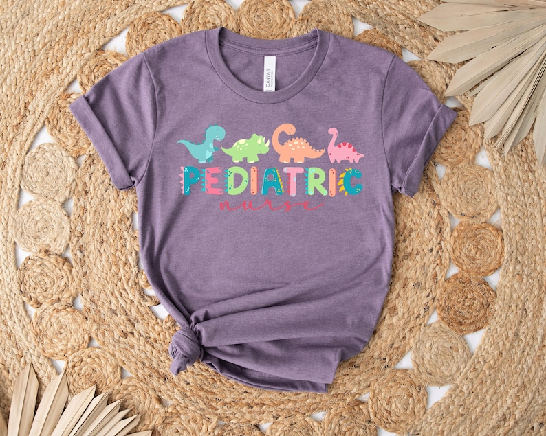 Pediatrics Shirt, Pediatrics Dinosaurs T-shirt, PEDS T shirt, Peds Nurse Tshirt, Cute Peds Nurse Tee, Pediatric Nurse Gift, PEDS Gifts image 9
