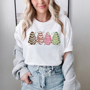 Christmas Cake Sweatshirt, Holiday Apparel, Tis The Season,Christmas Crewneck Sweater, Christmas Sweater Women, Christmas Shirt, Holidays image 5
